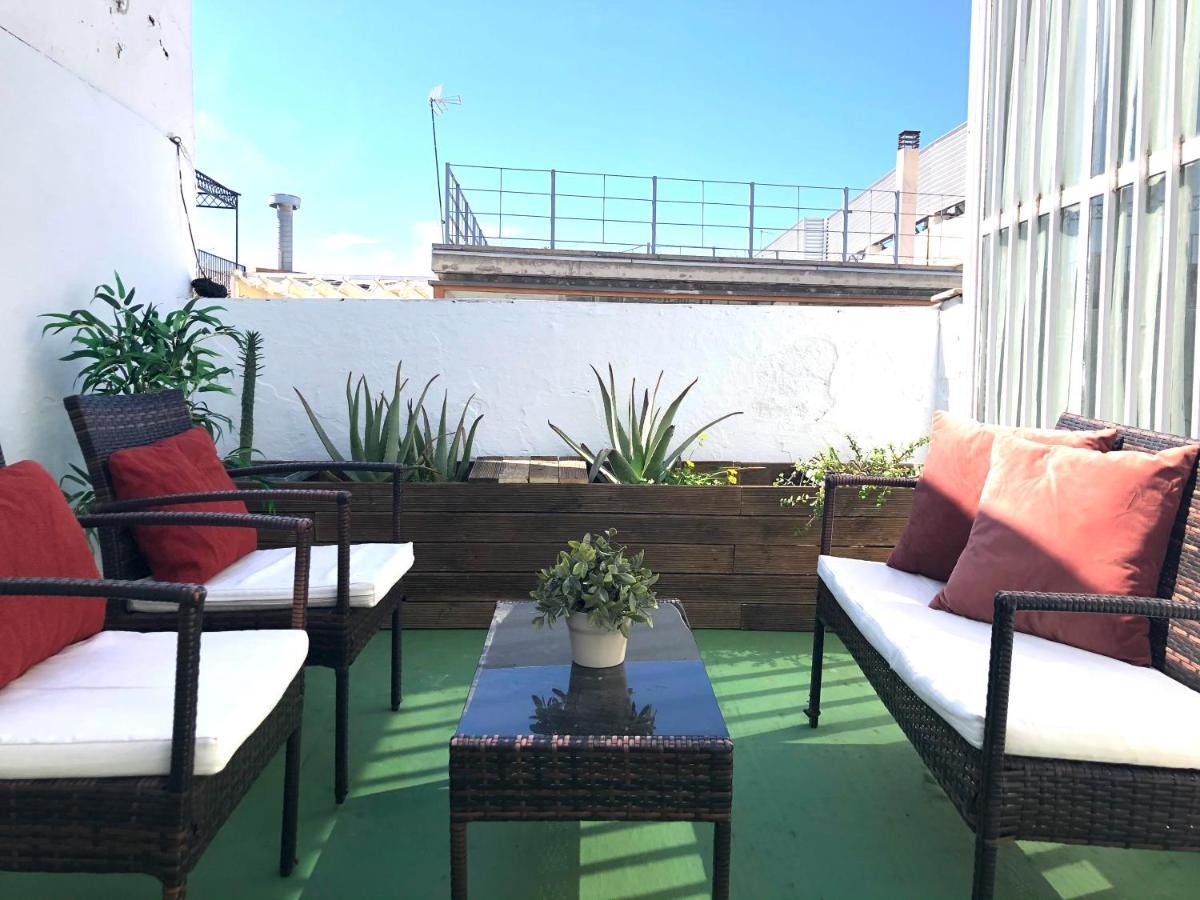 דירות סביליה Plaza Nueva Terraza מראה חיצוני תמונה