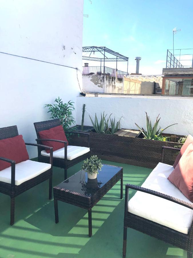 דירות סביליה Plaza Nueva Terraza מראה חיצוני תמונה