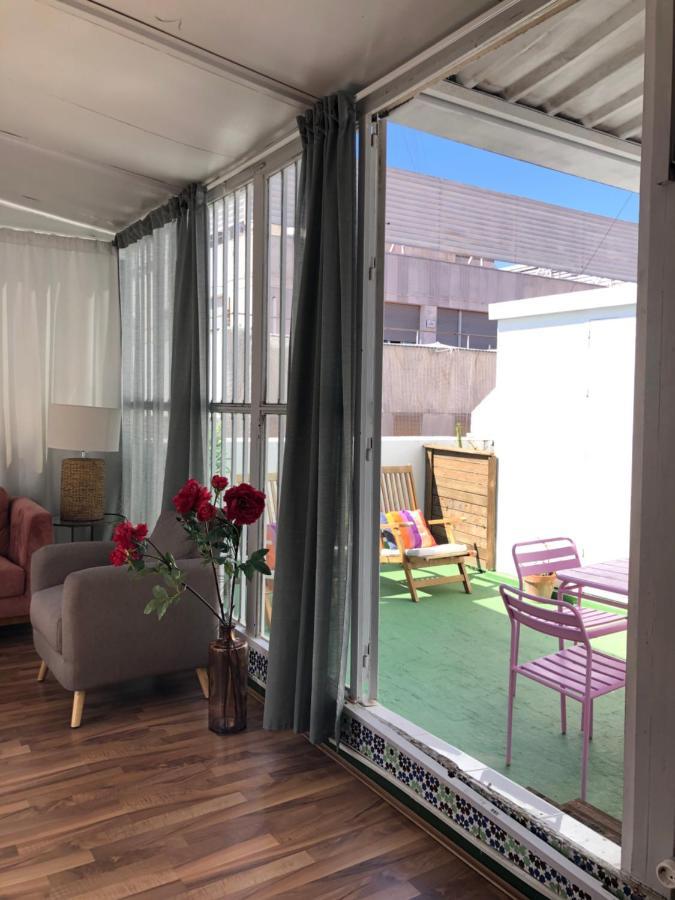 דירות סביליה Plaza Nueva Terraza מראה חיצוני תמונה